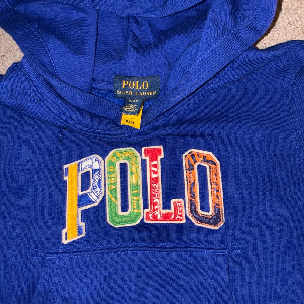 Polo by Ralph Lauren Kids Multicolor Logo Blue Hoodie snd more sets